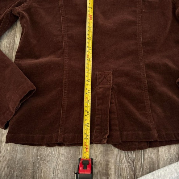 Copper Key Dark Brown Corduroy Blazer Jacket - Picture 7 of 7